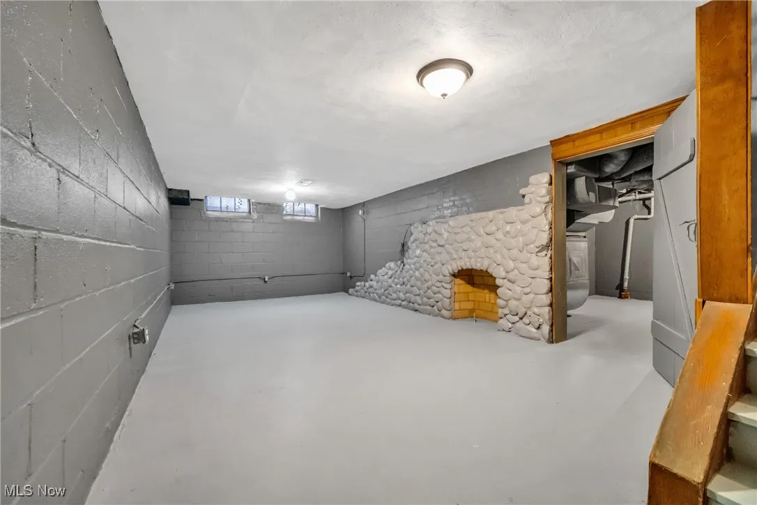 View of basement