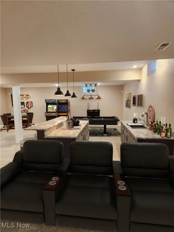 Bar Area - Virtually Staged