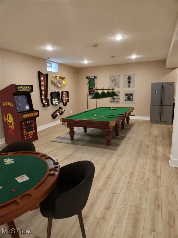 Rec Room Area - Virtually Staged