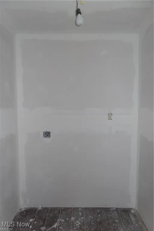 View of laundry room