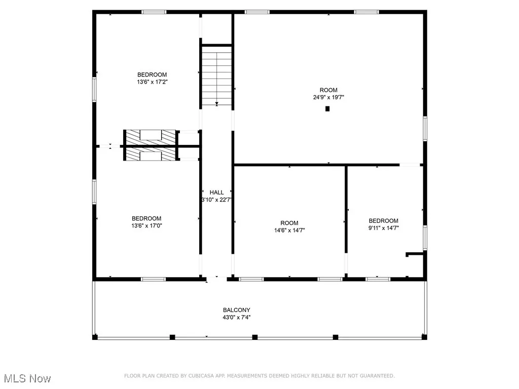 1st floor Room layout