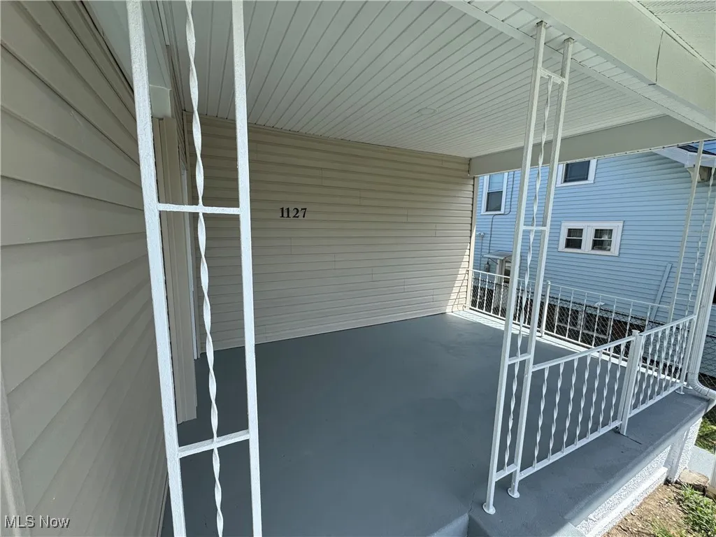 Front covered porch