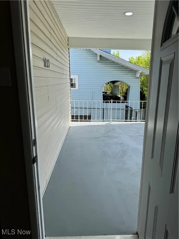 Front covered porch