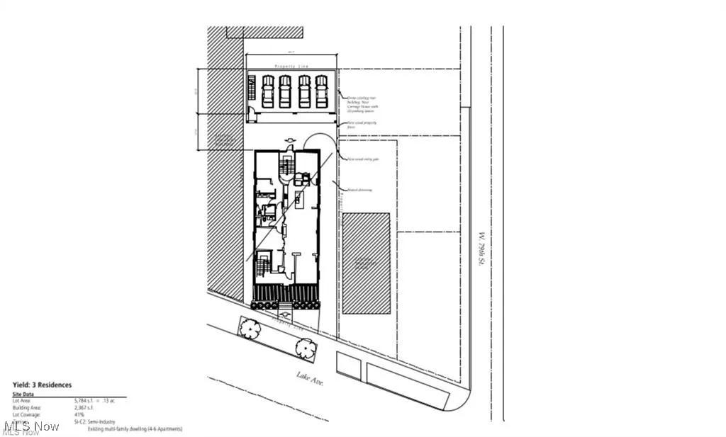View of layout