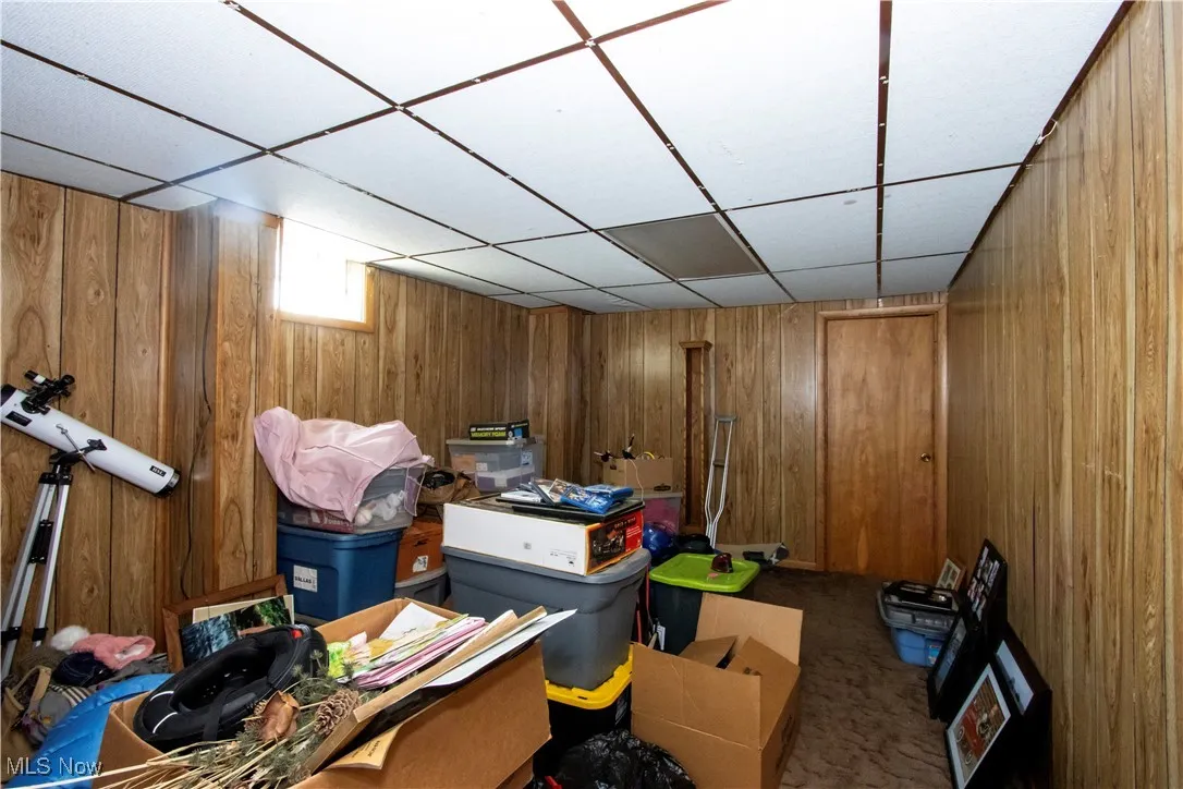 View of storage area