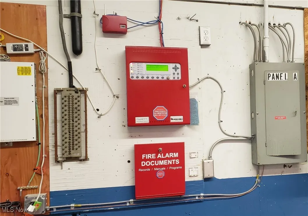 Utilities with electric panel