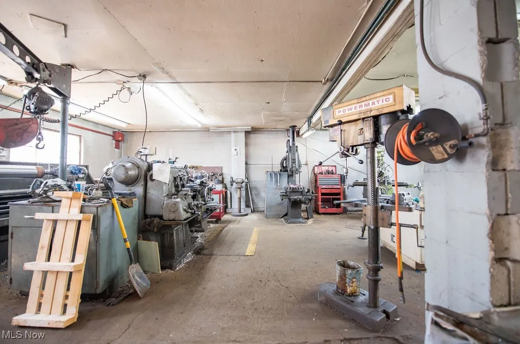 View of manufacturing area