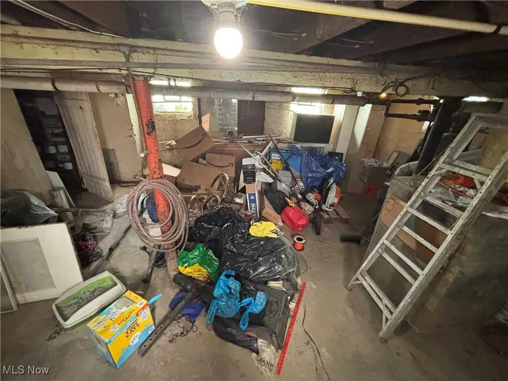 View of basement