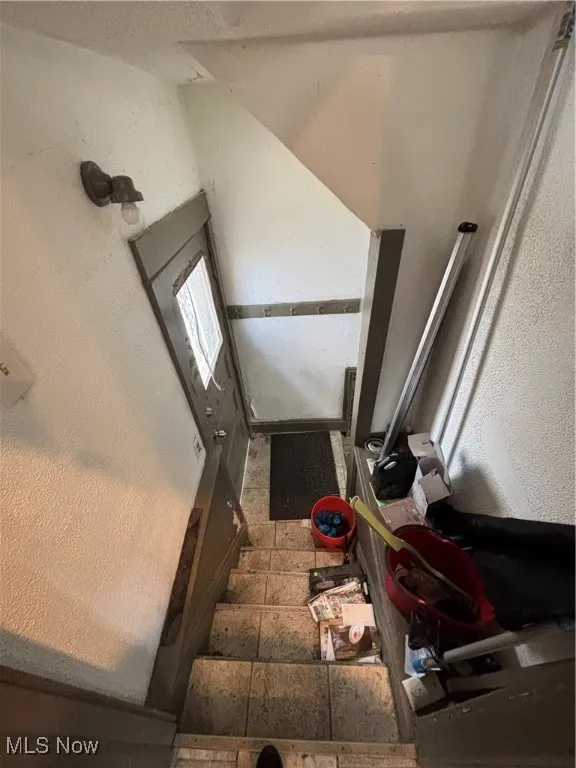 View of stairway