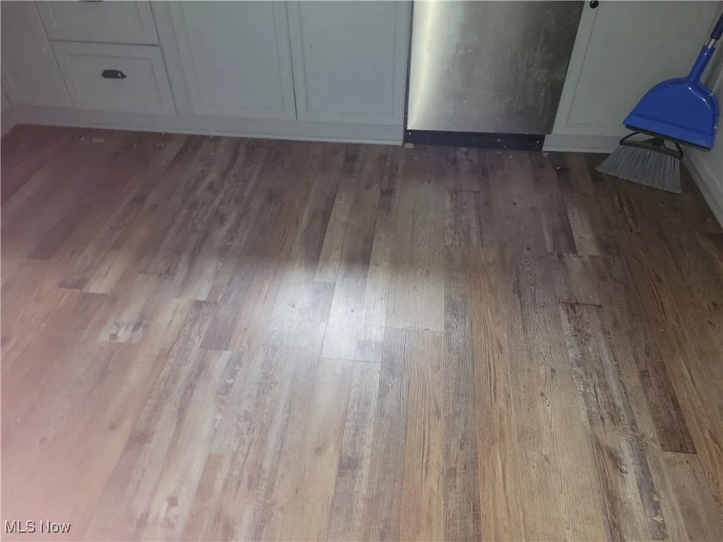 Interior details with wood finished floors