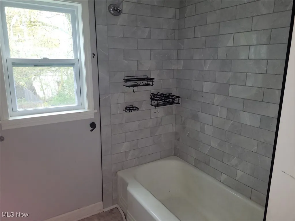 Bathroom with baseboards