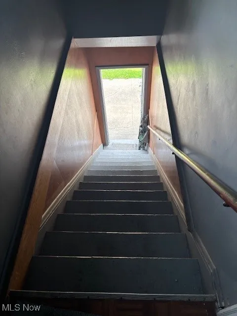 View of stairway