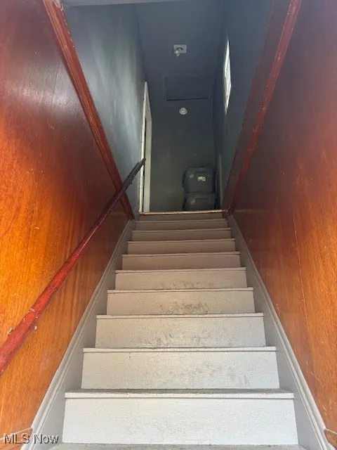 View of stairway