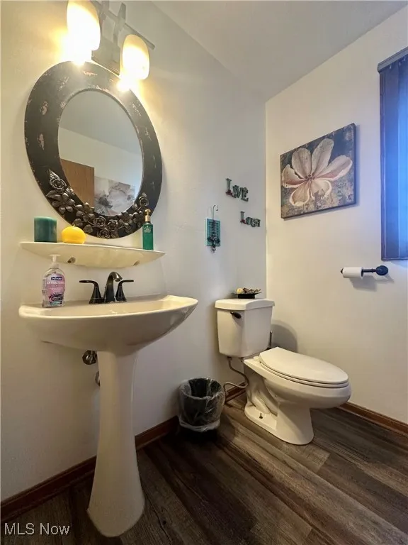 First floor half-bath