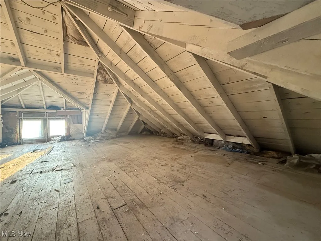View of attic