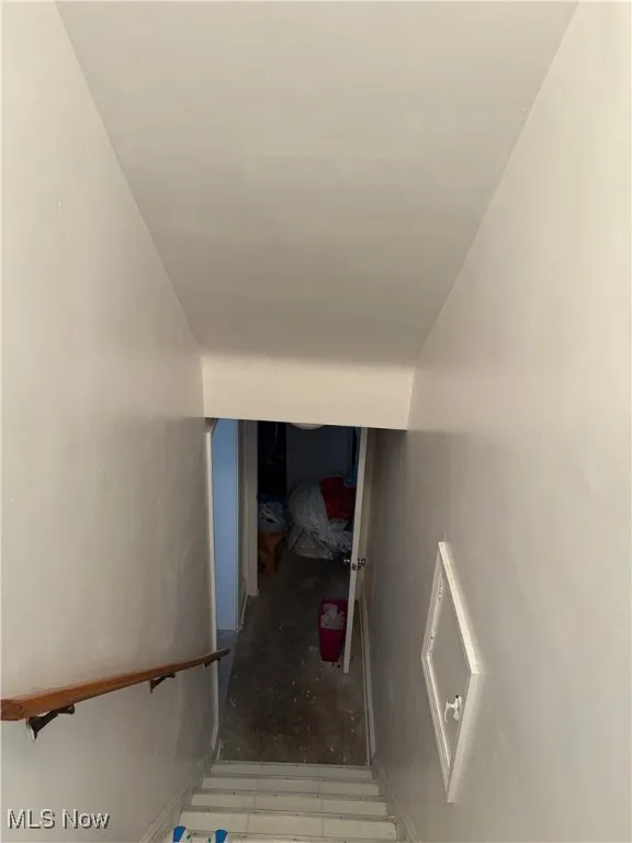 View of stairway
