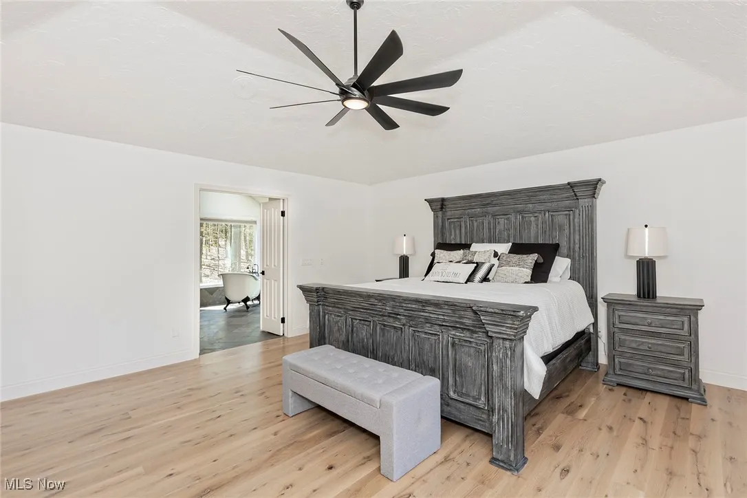 Another view of the Master Bedroom. Door to the left leads to ensuite bath.