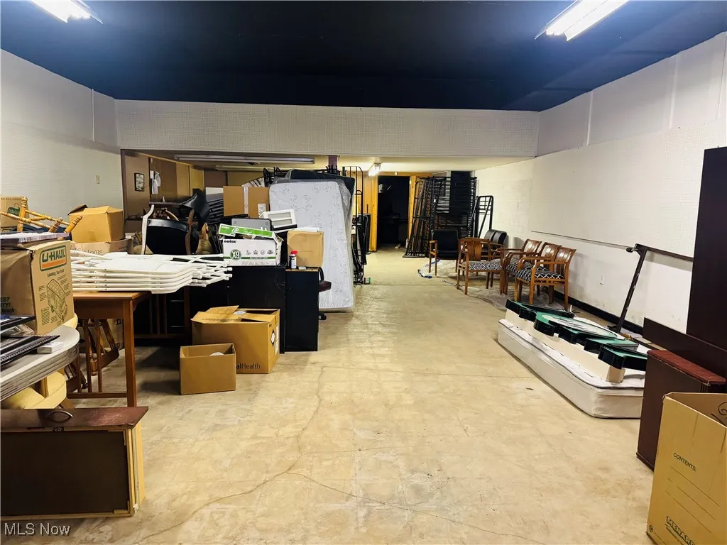 View of basement