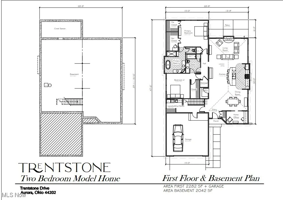 2 Bedroom Ranch w/ Basement