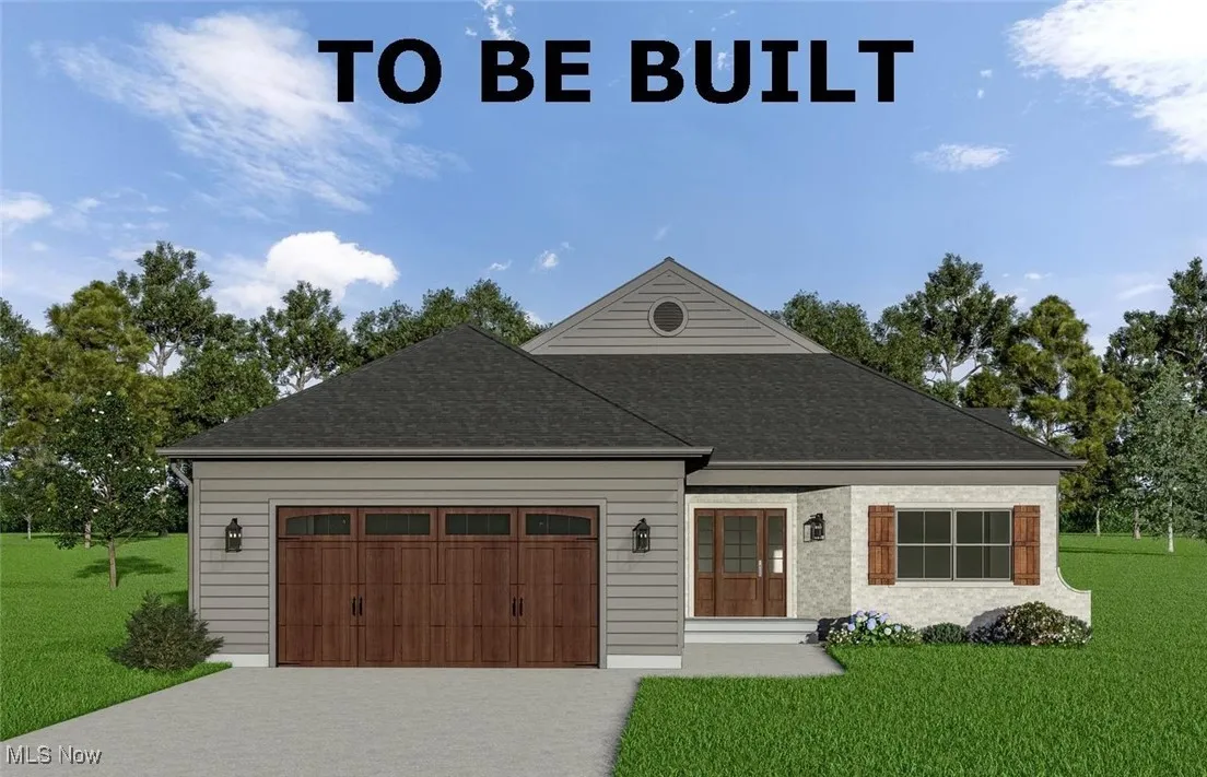 Rendering A-2 - Tan Brick Ranch