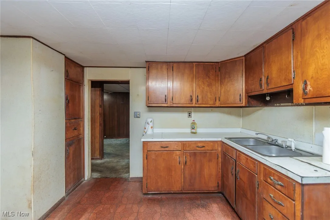 Kitchen with sink