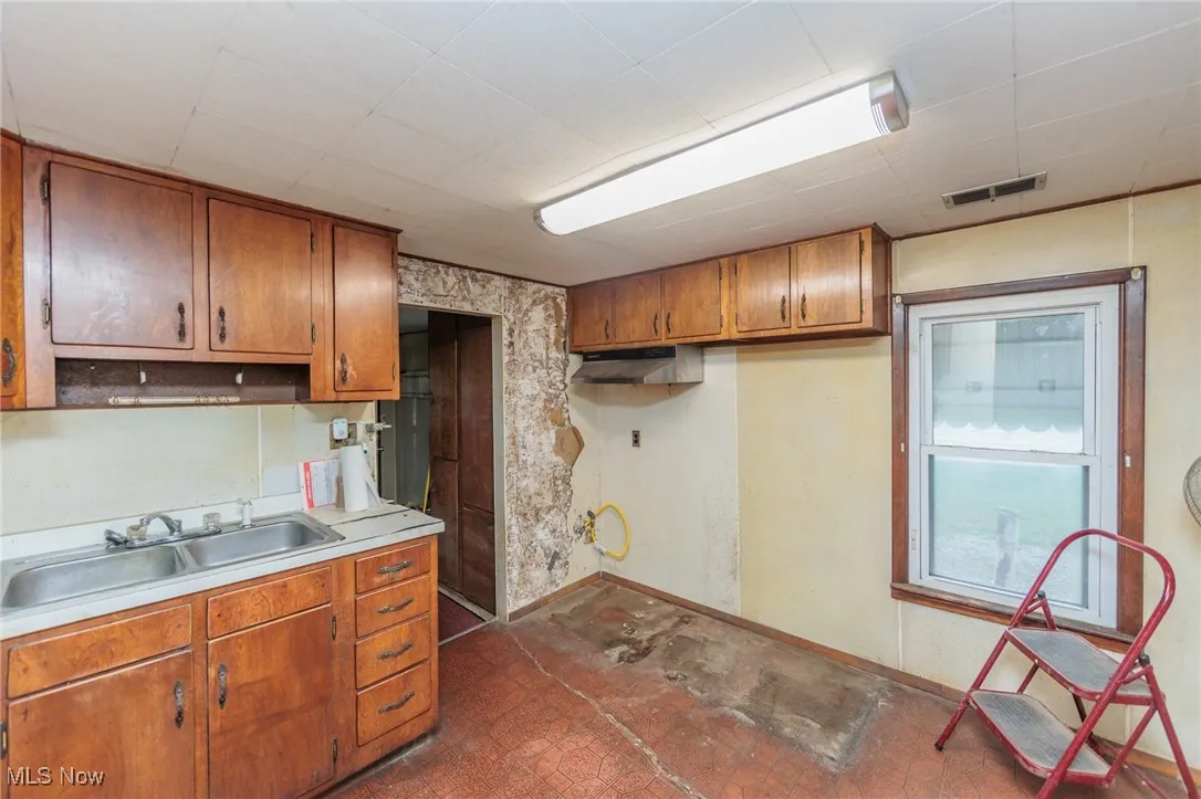 Kitchen with sink