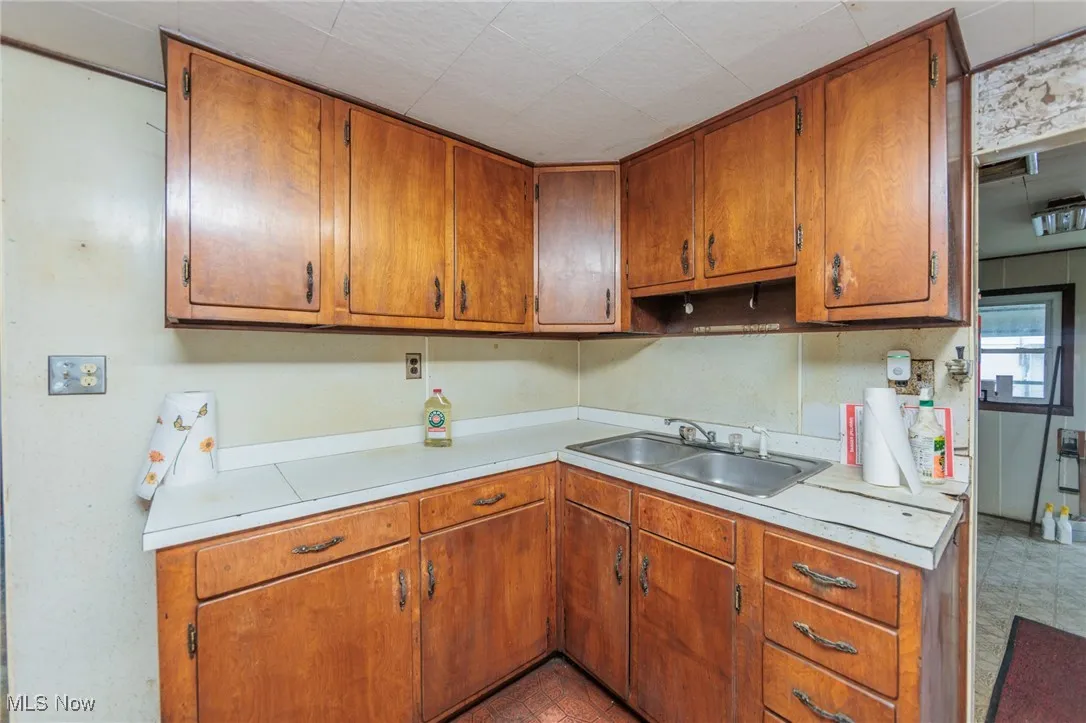 Kitchen with sink
