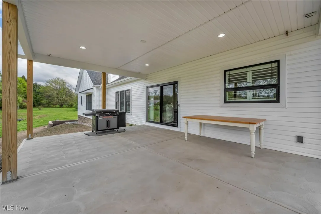 View of patio / terrace featuring area for grilling