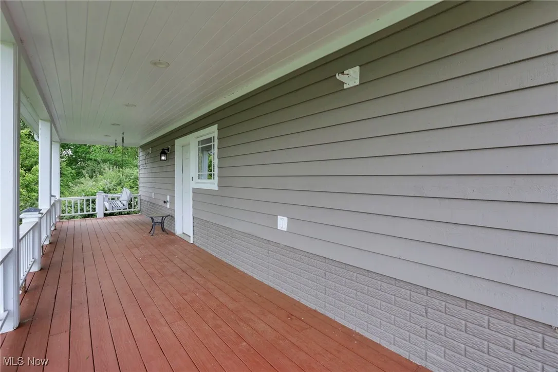 Deck featuring a porch