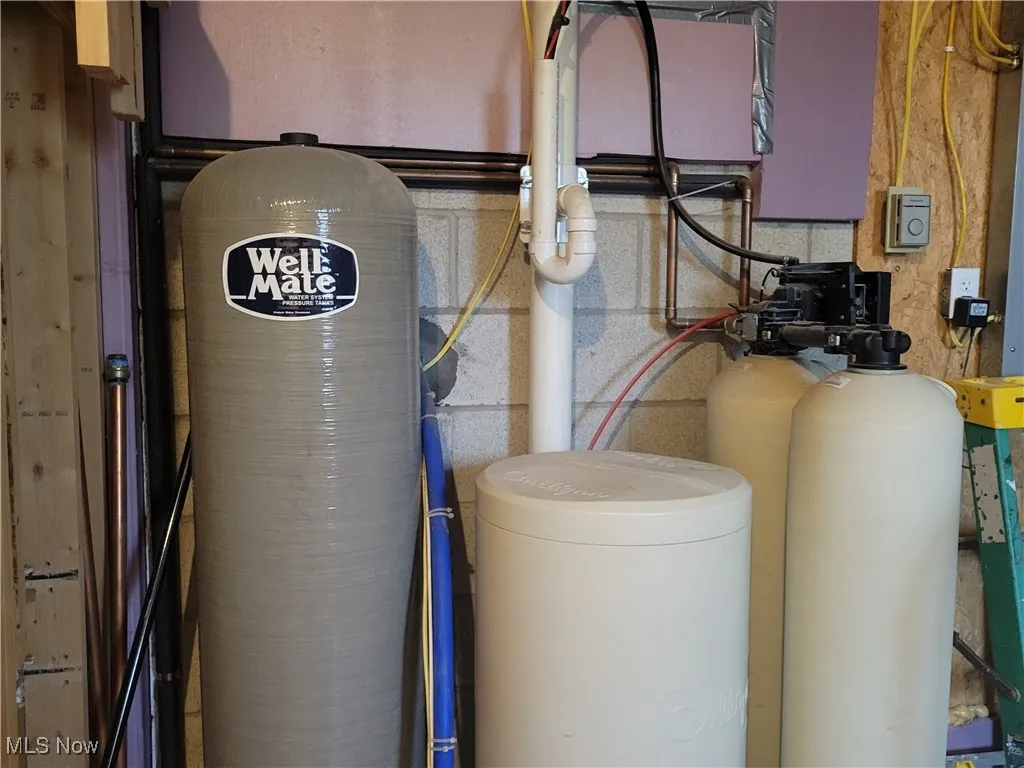 Water softener/well tank