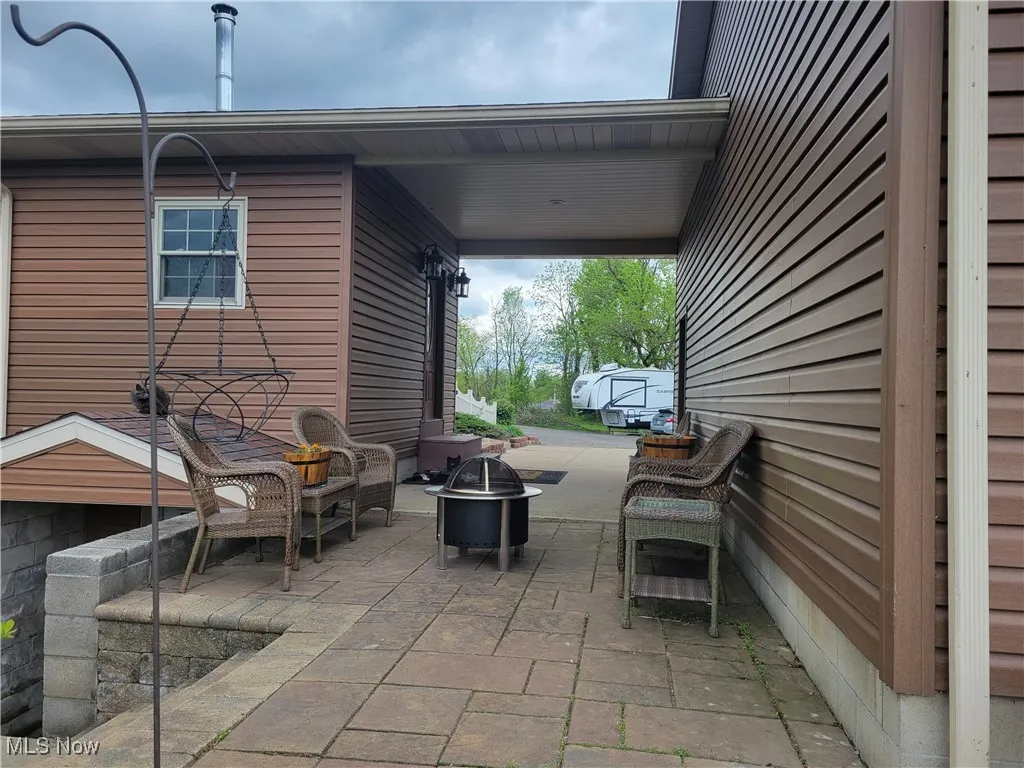 breezeway and patio