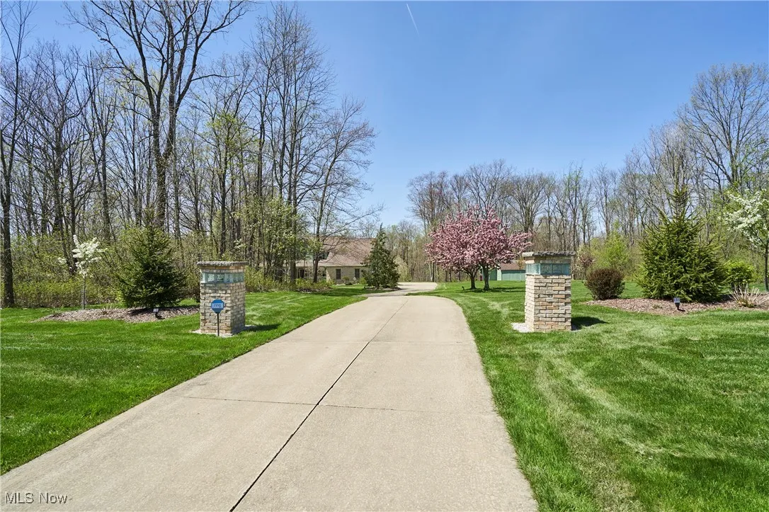 View of community with a lawn