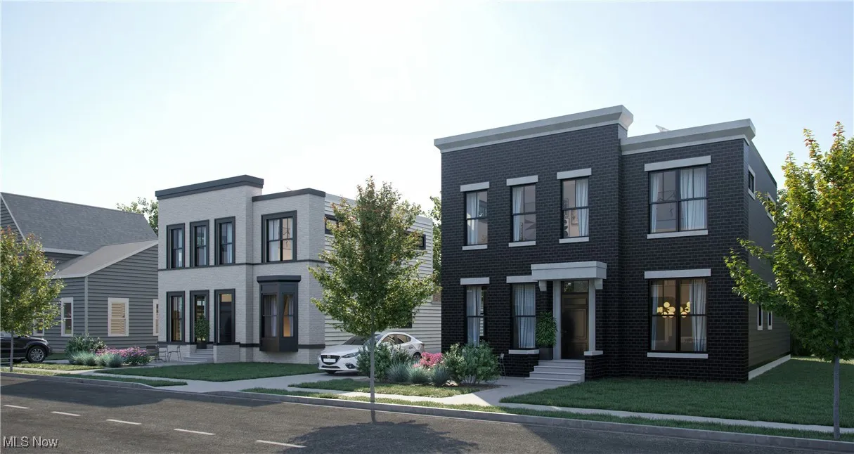 Rendering of front facade