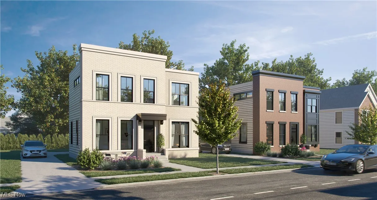 Rendering of property featuring brick exterior