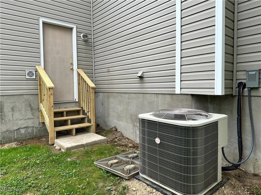 Exterior view of cooling unit