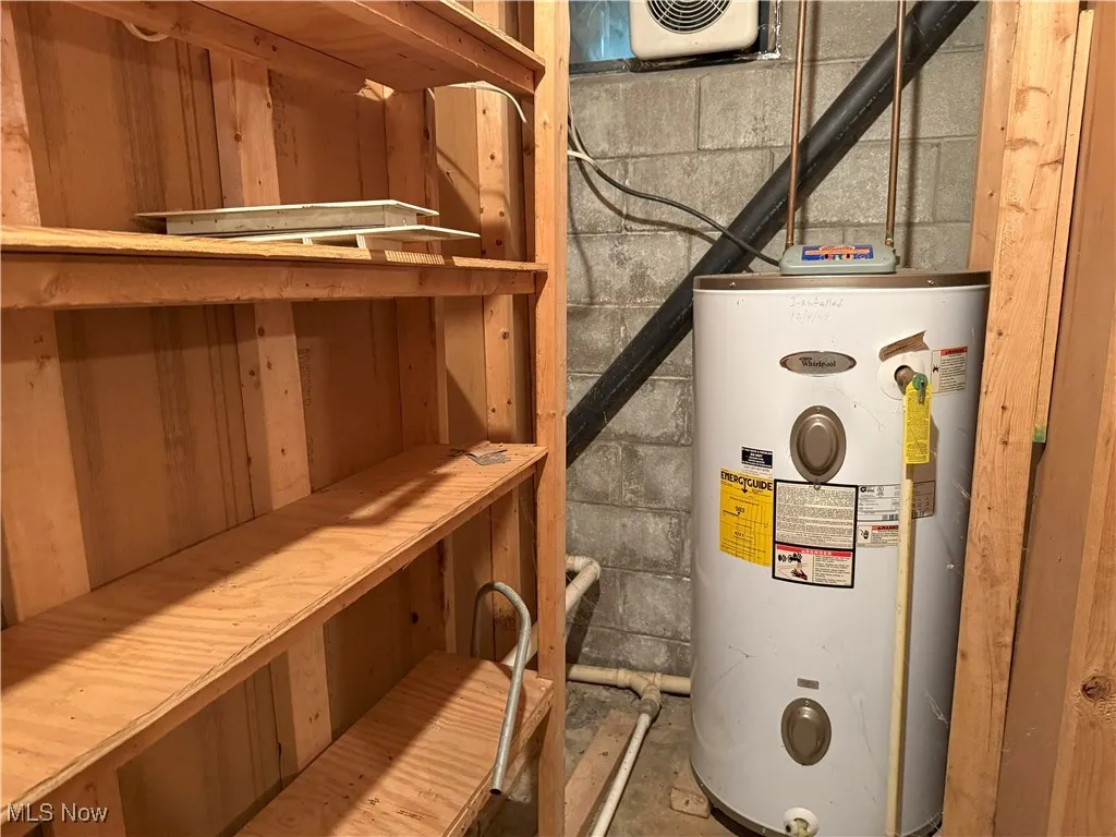 Utilities with water heater