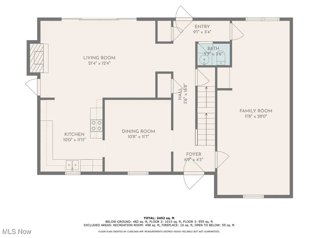 Property floor plan