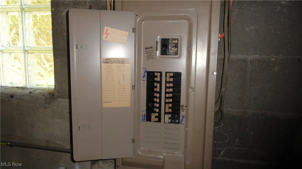 Breaker panel

