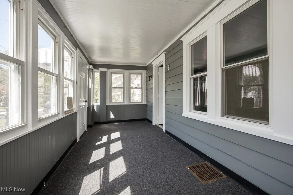 View of front porch sunroom