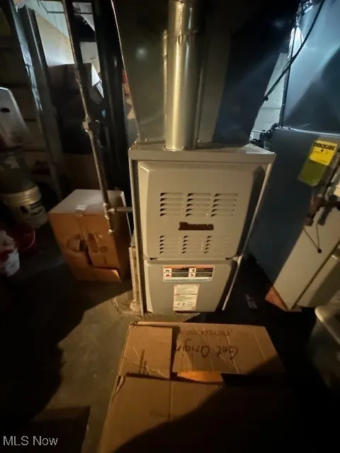 View of utility room