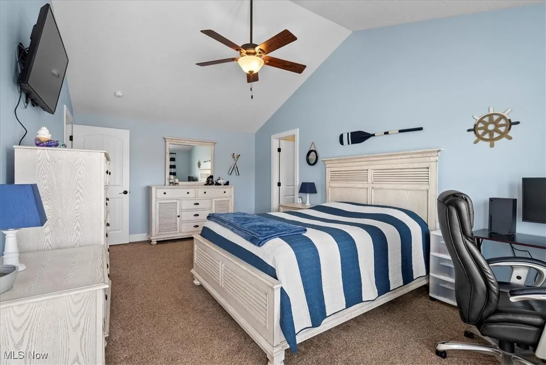 Upstairs is bedroom suite 2, located at the front of the house
