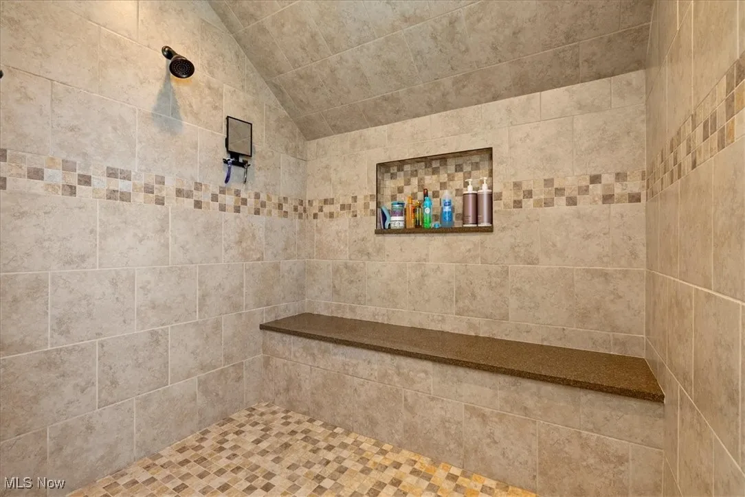 ...with massive walk-in shower