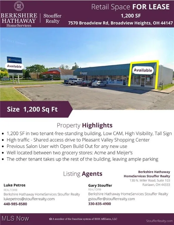 7560 Broadview Road, Parma, Ohio,MLS Now Listing ID