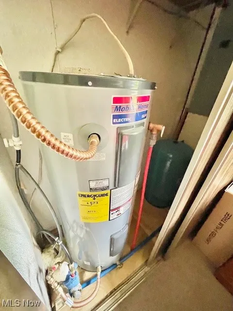Bonus or 4th Bedroom closet view of HWT and Pressure tank