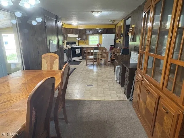 Dining Area open into the Kitchen
