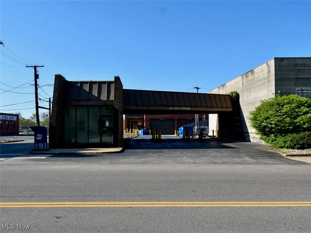 Former drive-thru bank, included in sale