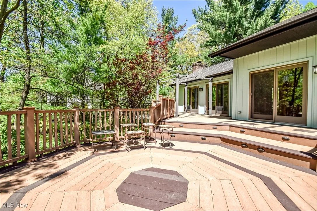 View of deck