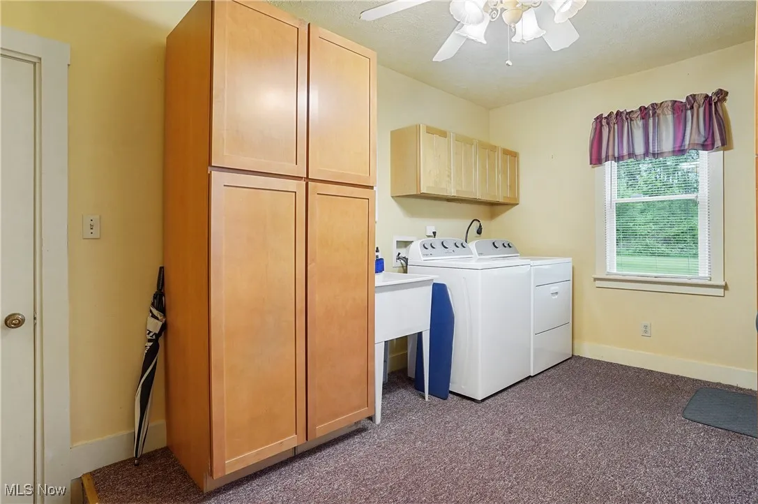 First floor laundry
