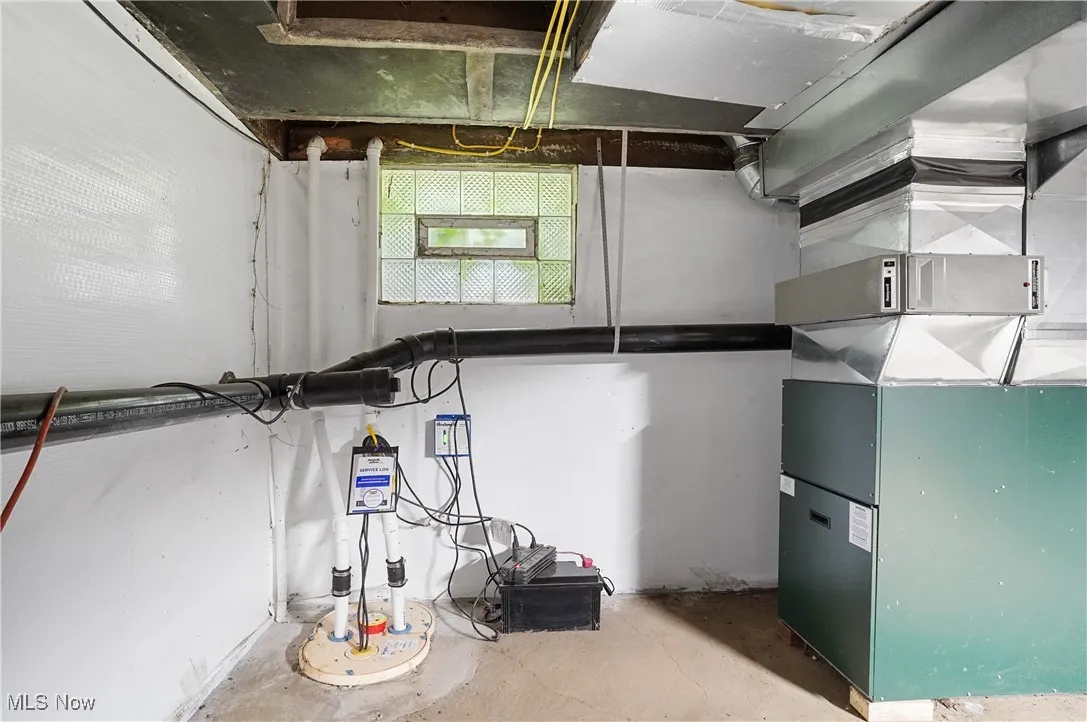 sump pump, water proofed basement