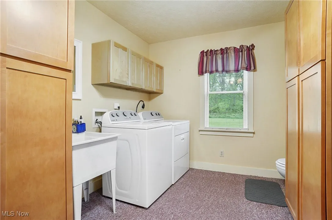 First floor laundry